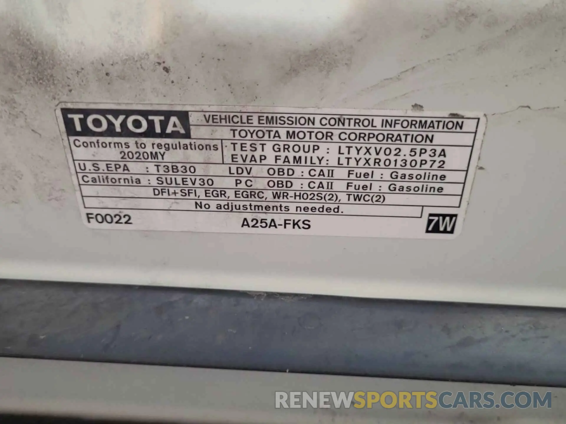 3 Photograph of a damaged car 4T1C11AK7LU385811 TOYOTA CAMRY 2020