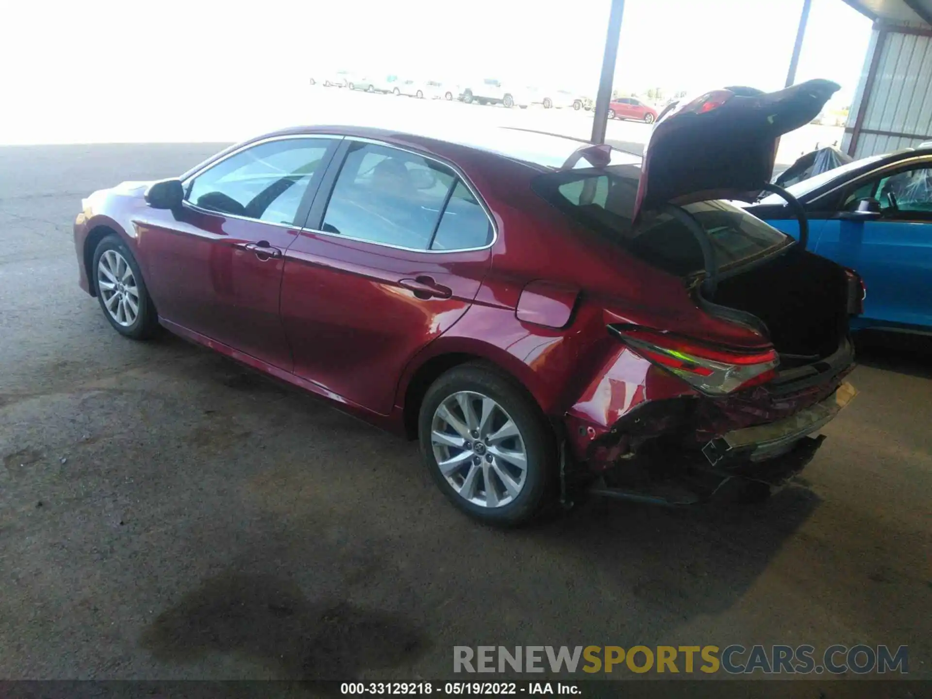 3 Photograph of a damaged car 4T1C11AK7LU387719 TOYOTA CAMRY 2020