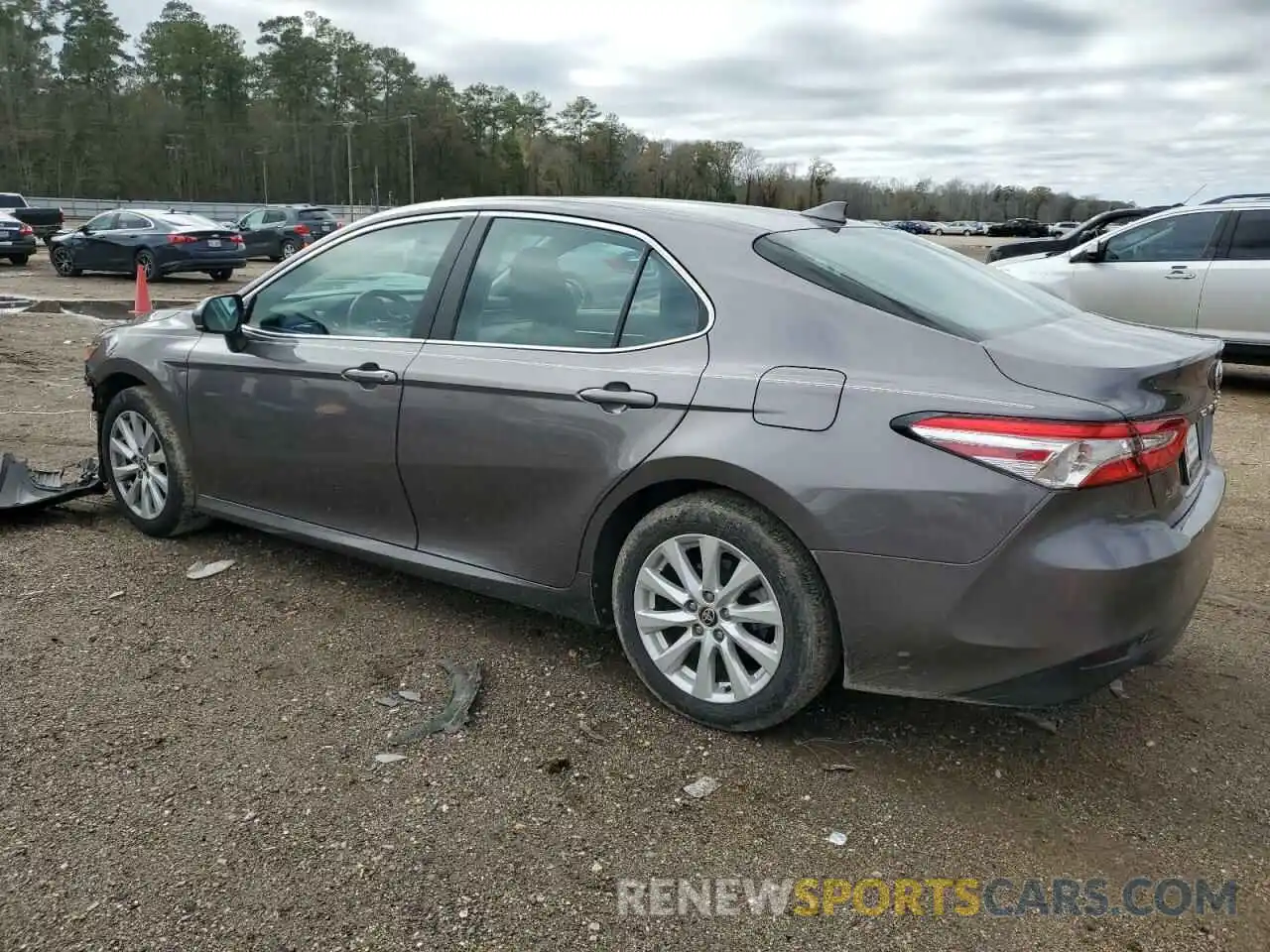 2 Photograph of a damaged car 4T1C11AK7LU392354 TOYOTA CAMRY 2020