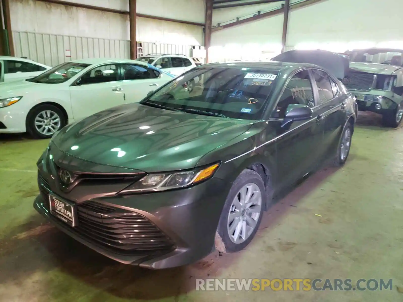 2 Photograph of a damaged car 4T1C11AK7LU397019 TOYOTA CAMRY 2020