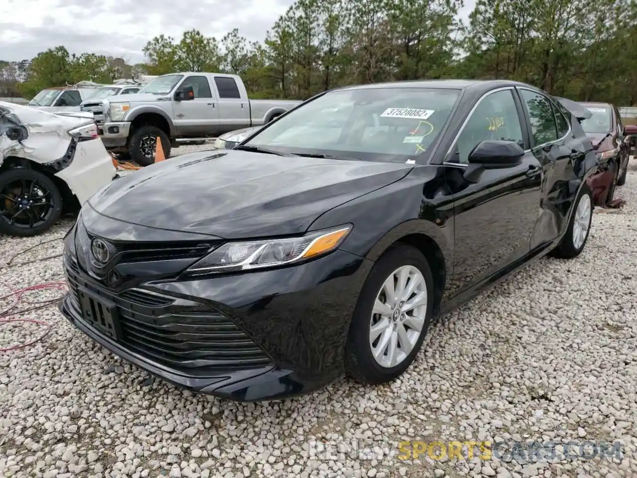 2 Photograph of a damaged car 4T1C11AK7LU861717 TOYOTA CAMRY 2020