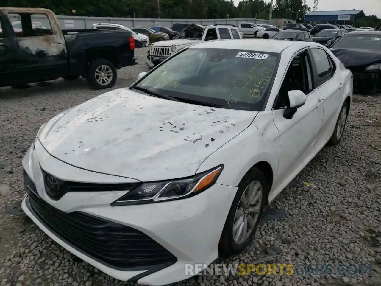 2 Photograph of a damaged car 4T1C11AK7LU865170 TOYOTA CAMRY 2020