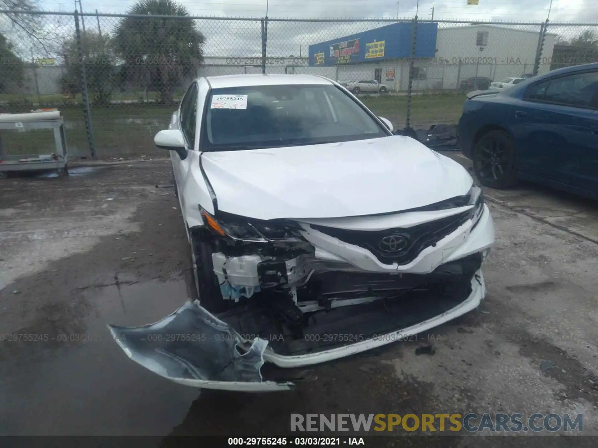 6 Photograph of a damaged car 4T1C11AK7LU869459 TOYOTA CAMRY 2020