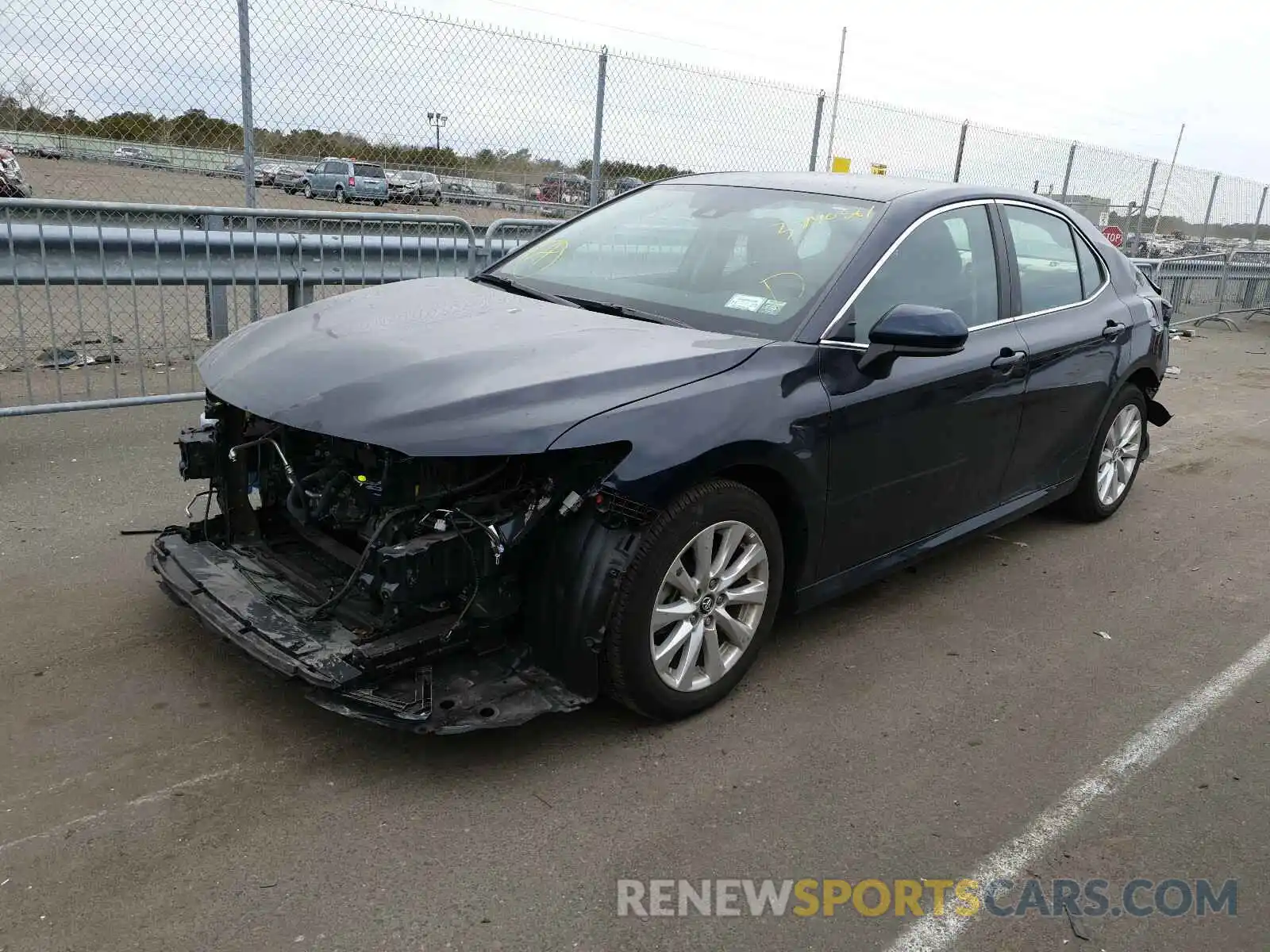 2 Photograph of a damaged car 4T1C11AK7LU874371 TOYOTA CAMRY 2020