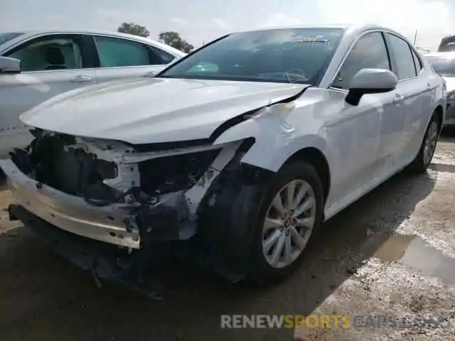 2 Photograph of a damaged car 4T1C11AK7LU929918 TOYOTA CAMRY 2020