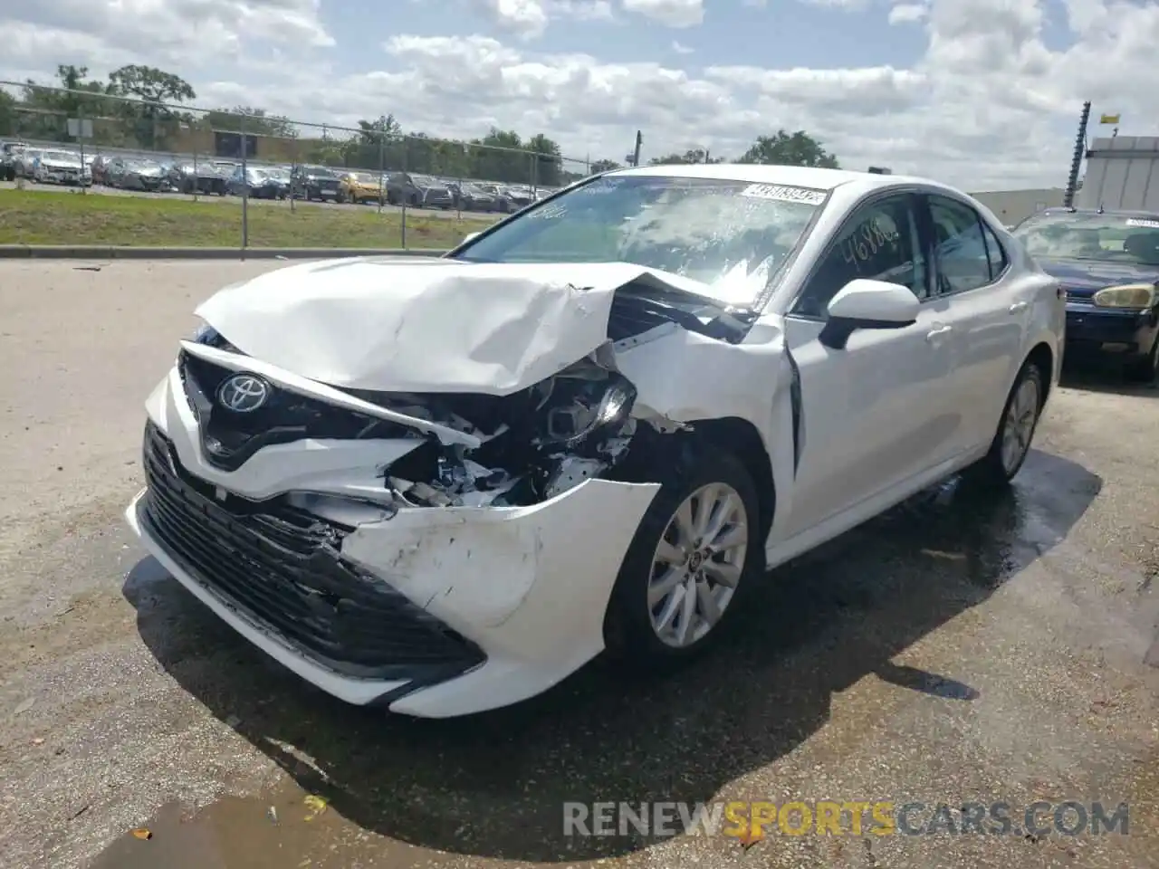 2 Photograph of a damaged car 4T1C11AK7LU939686 TOYOTA CAMRY 2020