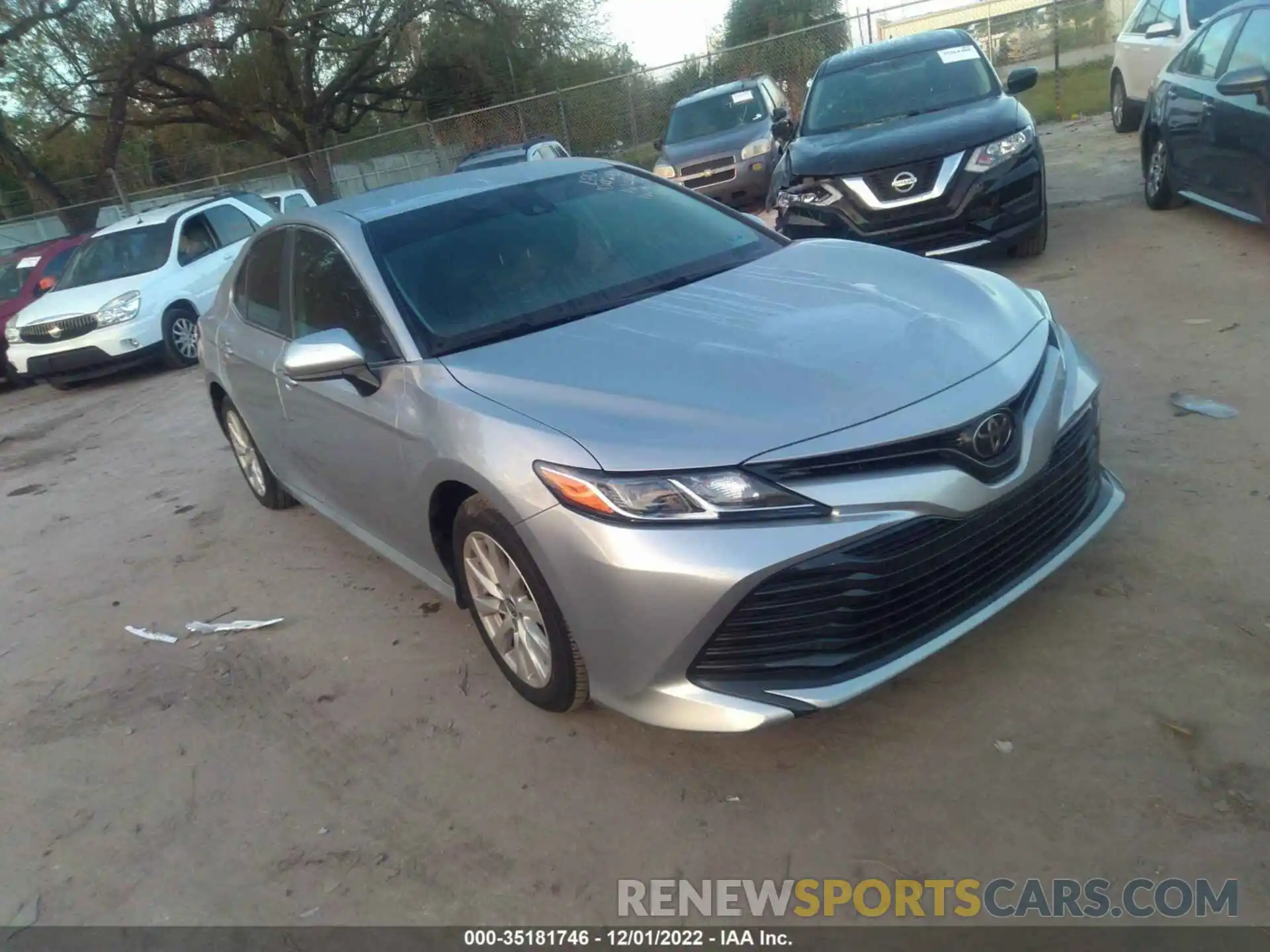 1 Photograph of a damaged car 4T1C11AK7LU971487 TOYOTA CAMRY 2020