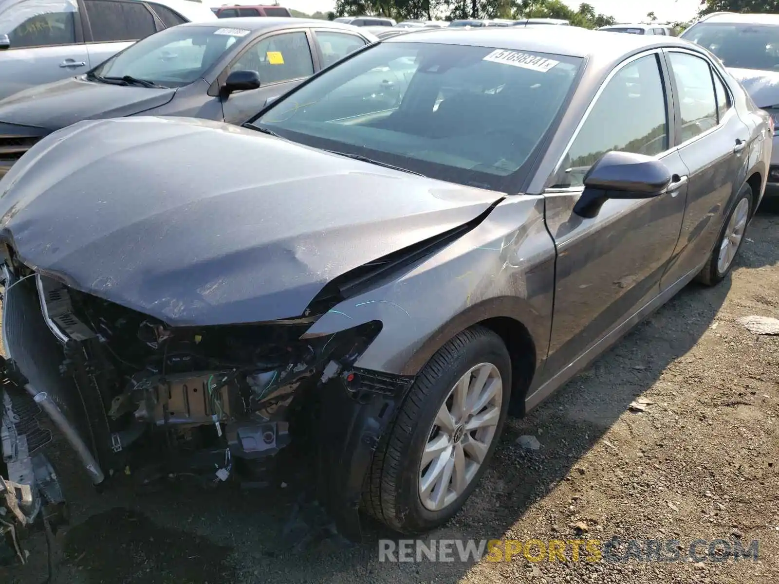 2 Photograph of a damaged car 4T1C11AK7LU999502 TOYOTA CAMRY 2020