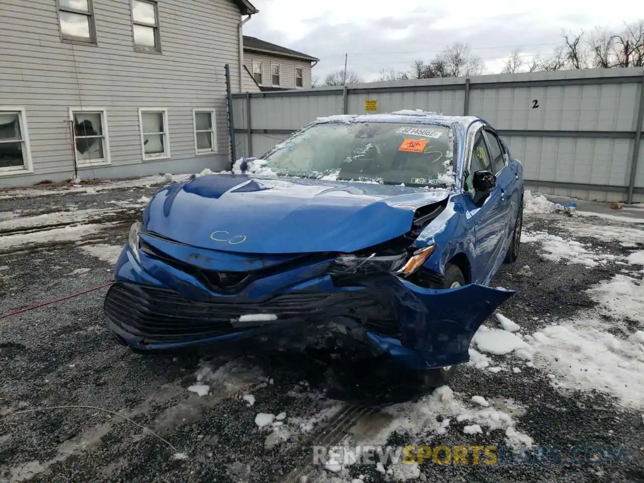 2 Photograph of a damaged car 4T1C11AK8LU326119 TOYOTA CAMRY 2020