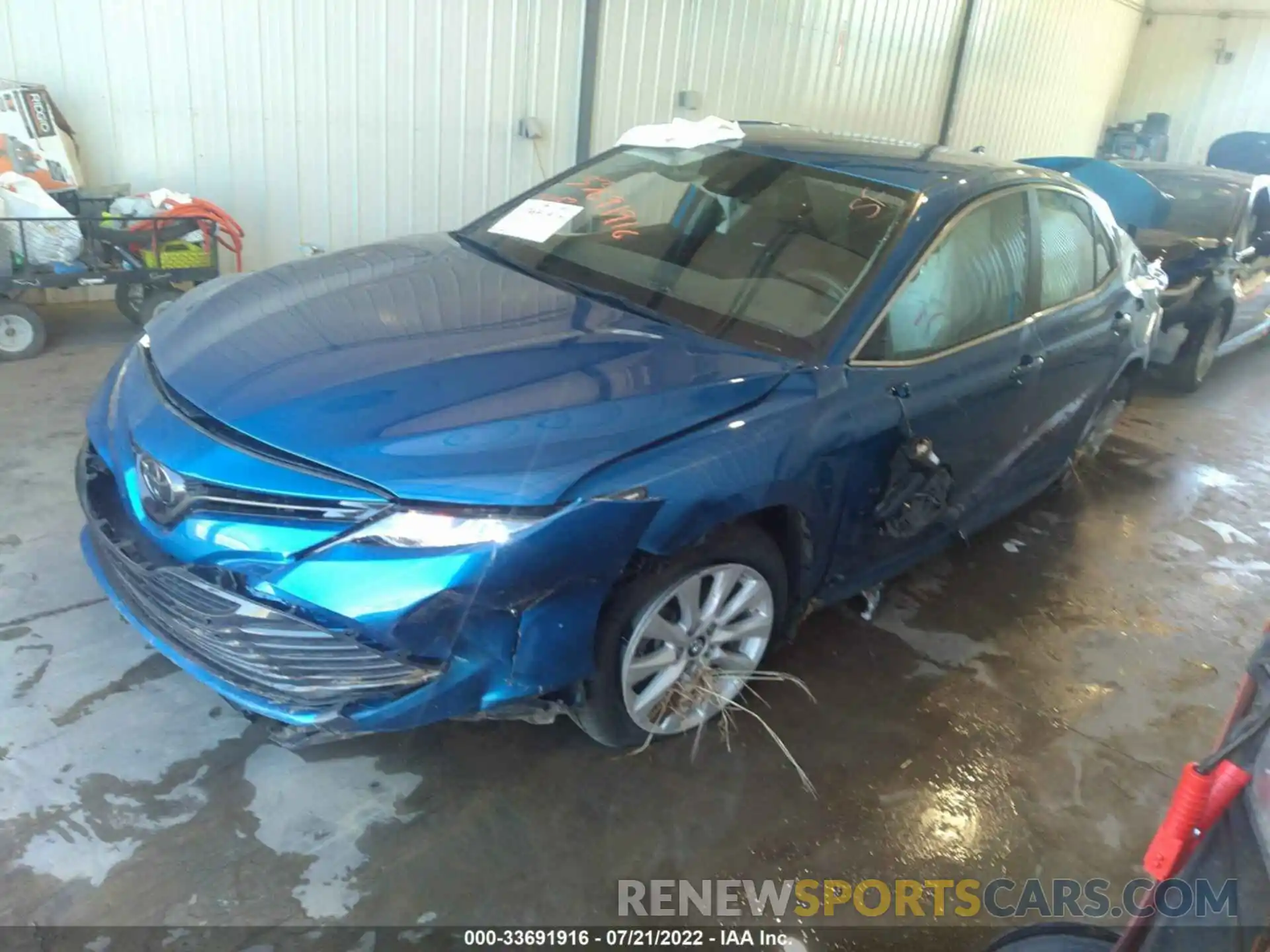 2 Photograph of a damaged car 4T1C11AK8LU327884 TOYOTA CAMRY 2020