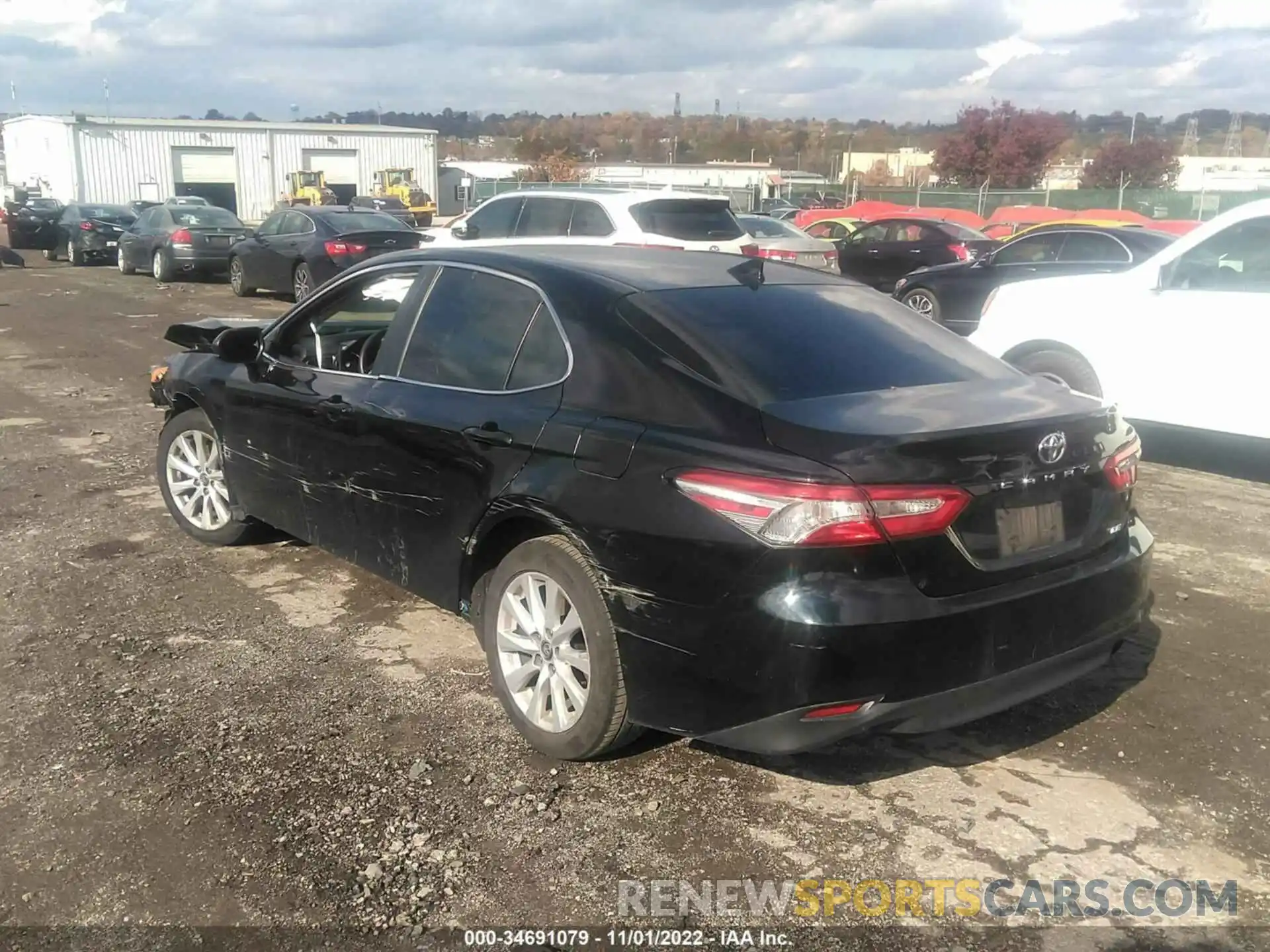 3 Photograph of a damaged car 4T1C11AK8LU339369 TOYOTA CAMRY 2020