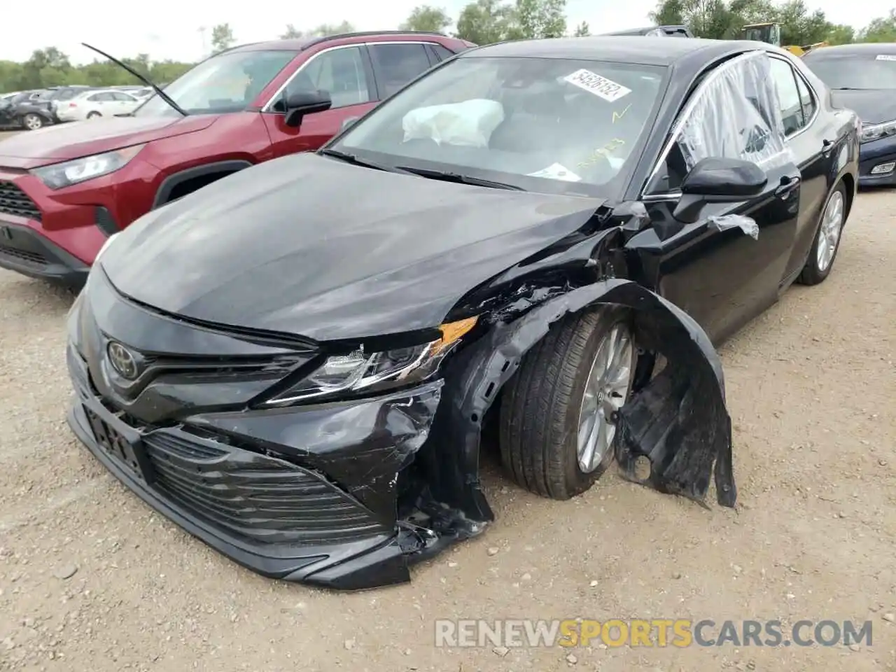 2 Photograph of a damaged car 4T1C11AK8LU339923 TOYOTA CAMRY 2020