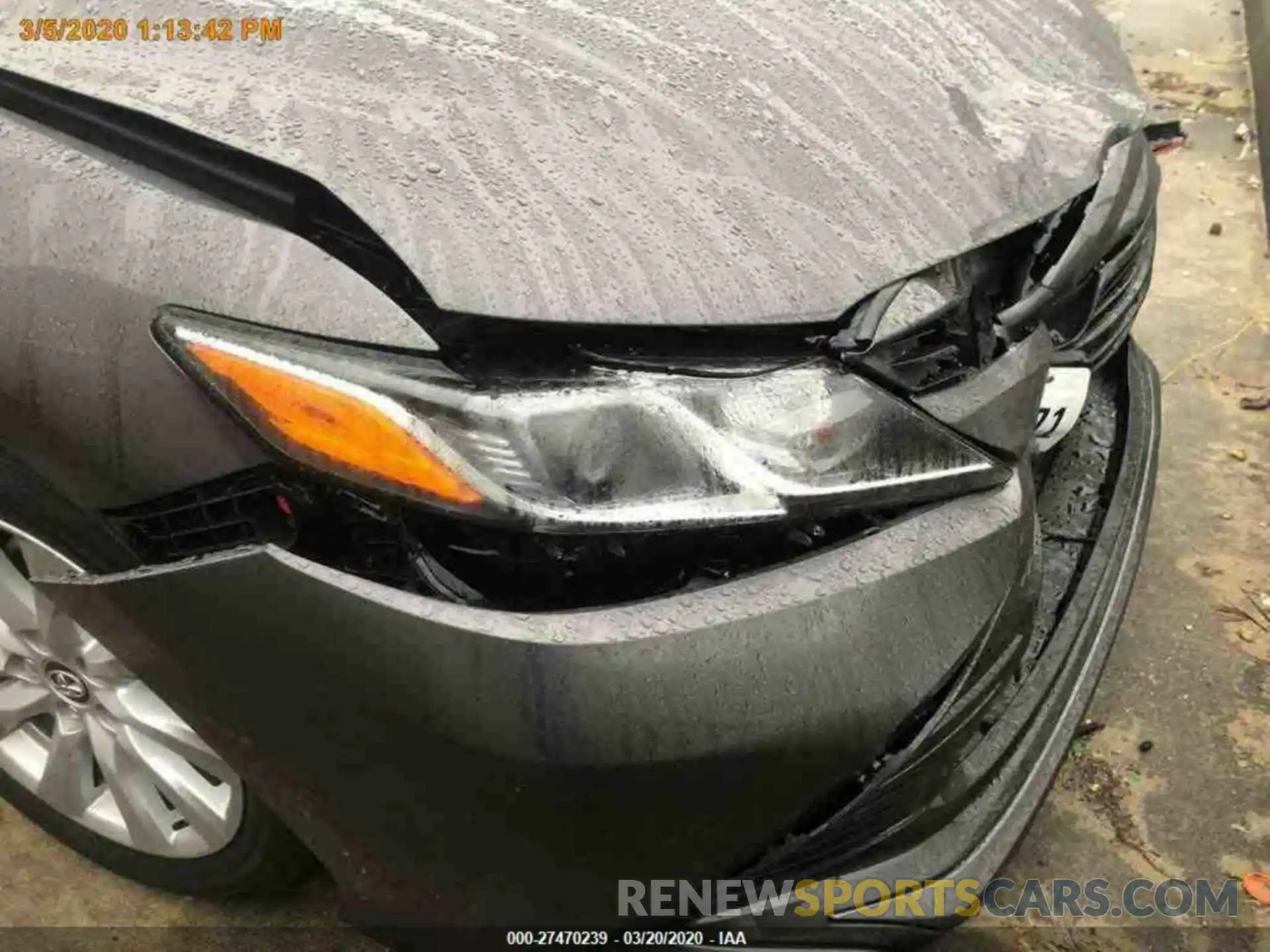 15 Photograph of a damaged car 4T1C11AK8LU347231 TOYOTA CAMRY 2020