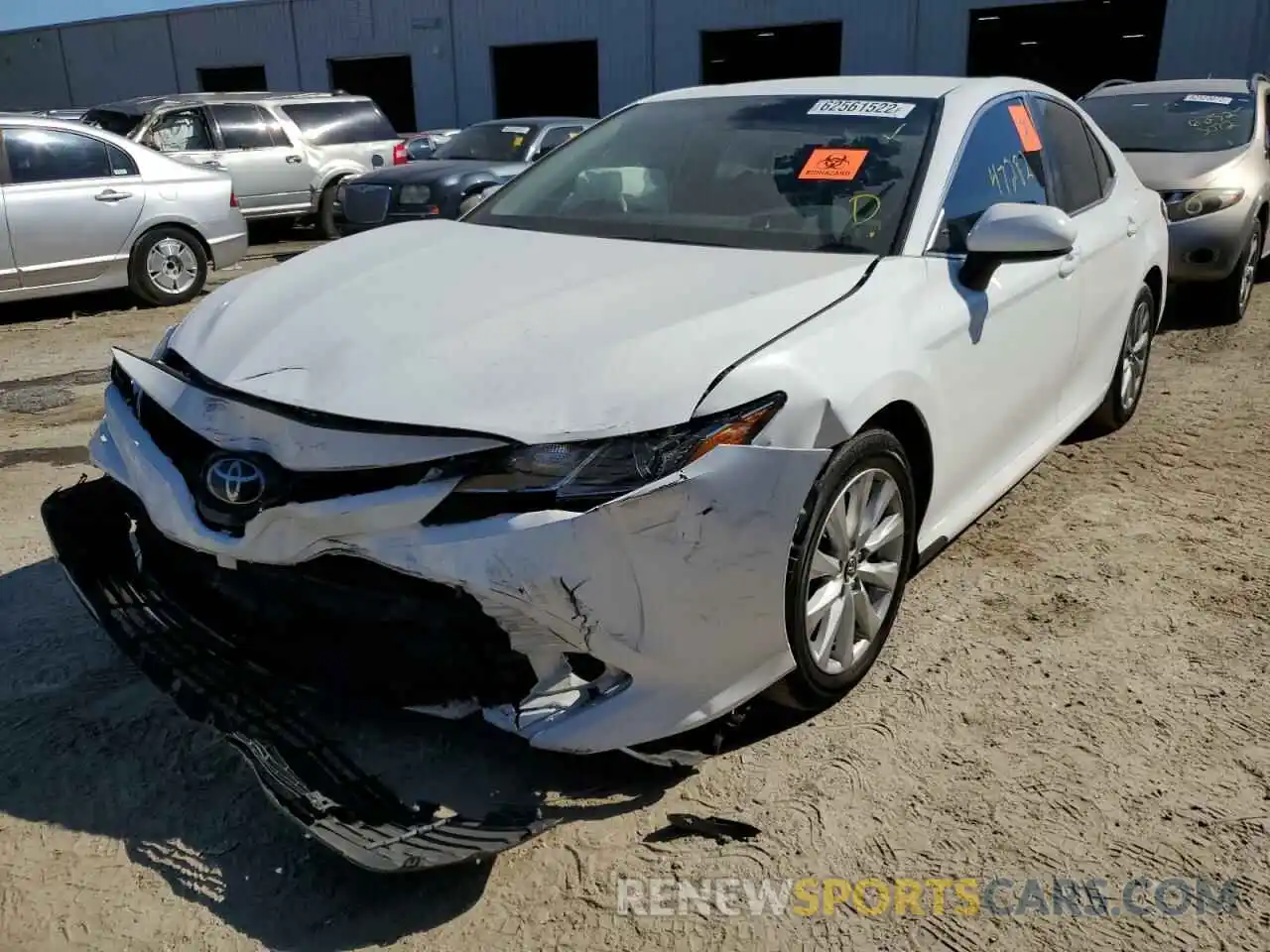 2 Photograph of a damaged car 4T1C11AK8LU349142 TOYOTA CAMRY 2020