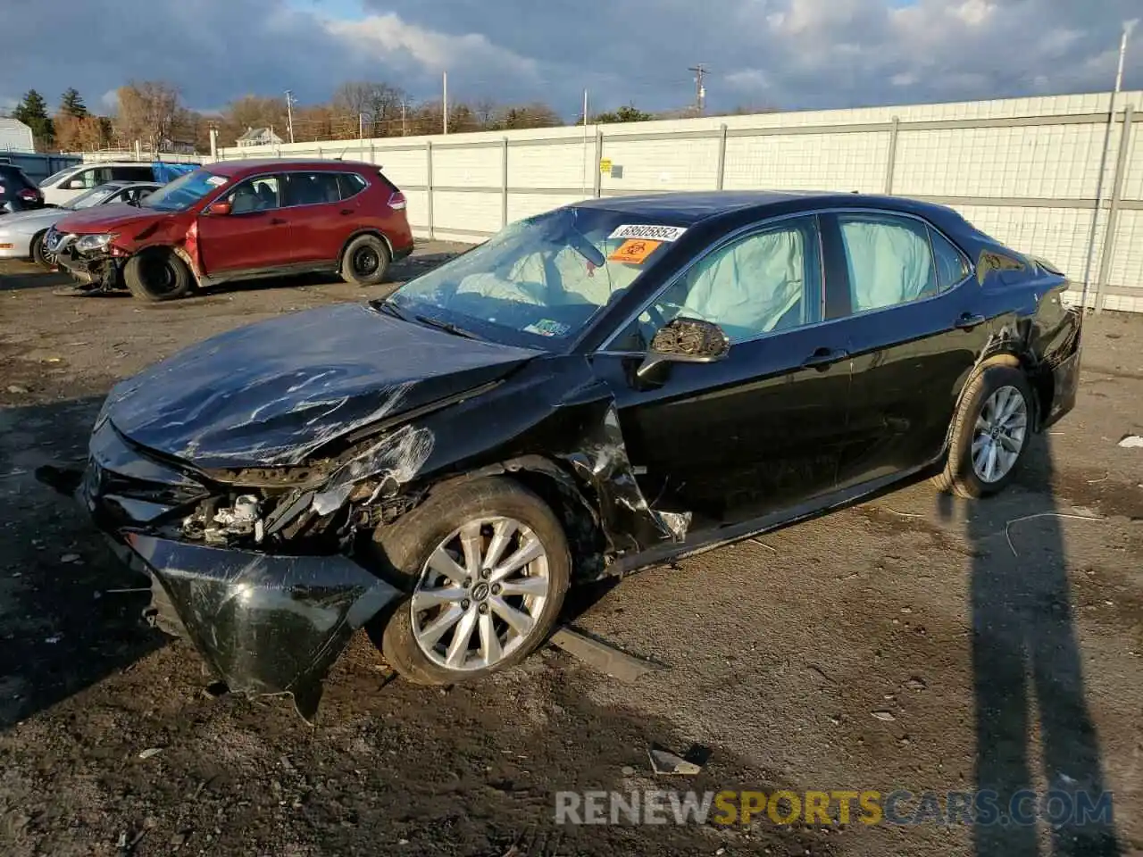 1 Photograph of a damaged car 4T1C11AK8LU355278 TOYOTA CAMRY 2020