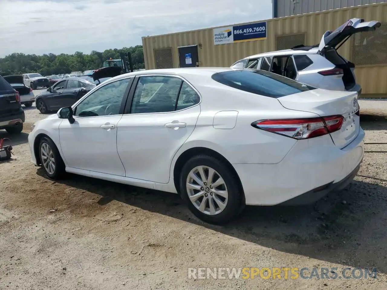 2 Photograph of a damaged car 4T1C11AK8LU357452 TOYOTA CAMRY 2020