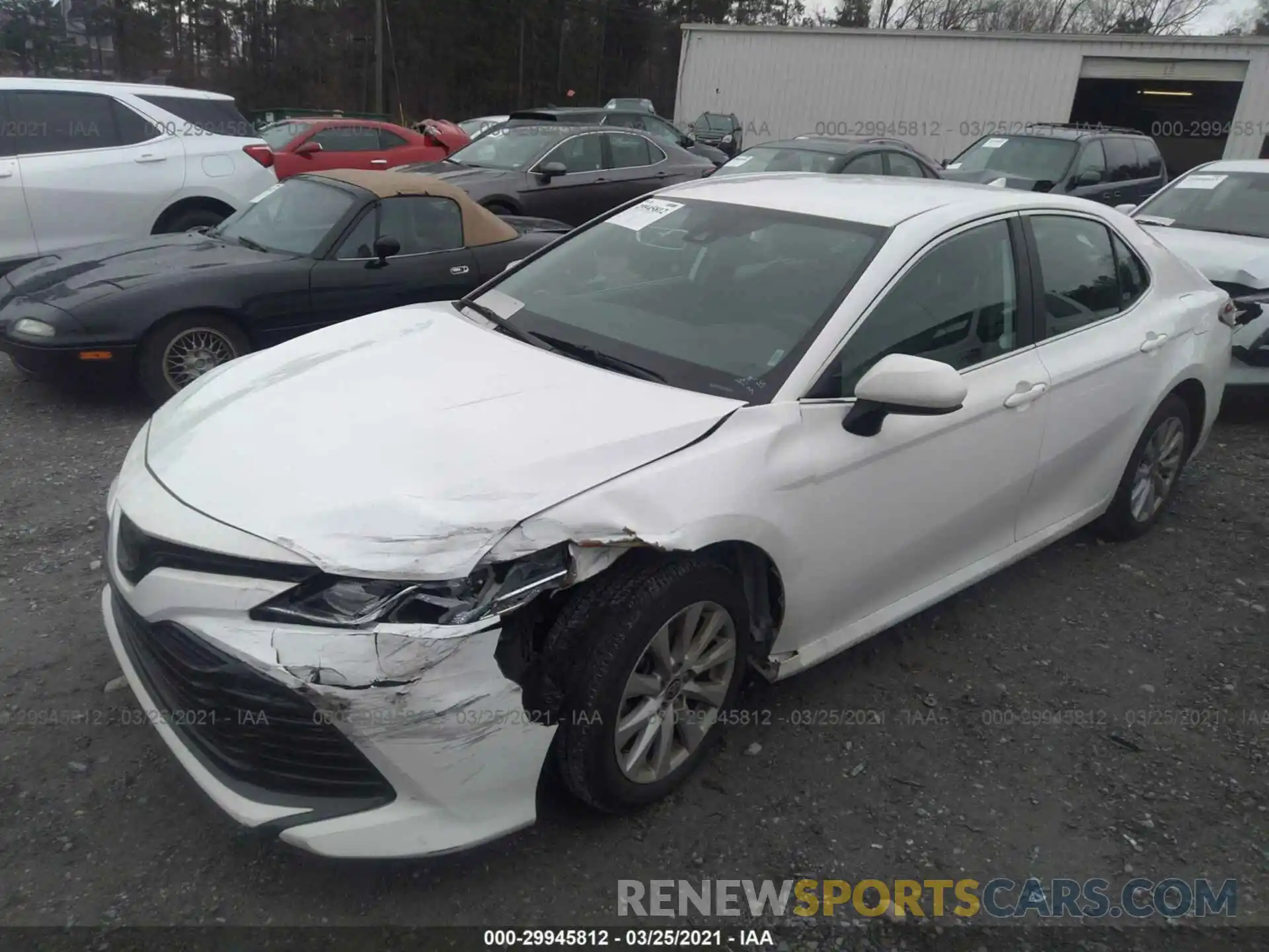 2 Photograph of a damaged car 4T1C11AK8LU358973 TOYOTA CAMRY 2020