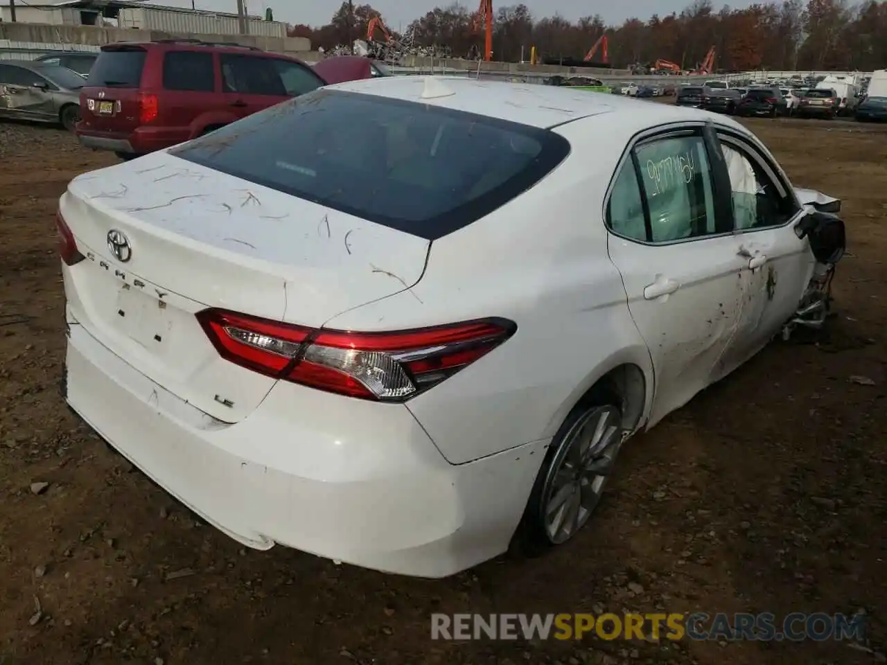 4 Photograph of a damaged car 4T1C11AK8LU360805 TOYOTA CAMRY 2020