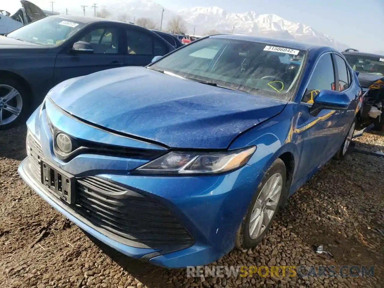 2 Photograph of a damaged car 4T1C11AK8LU387390 TOYOTA CAMRY 2020