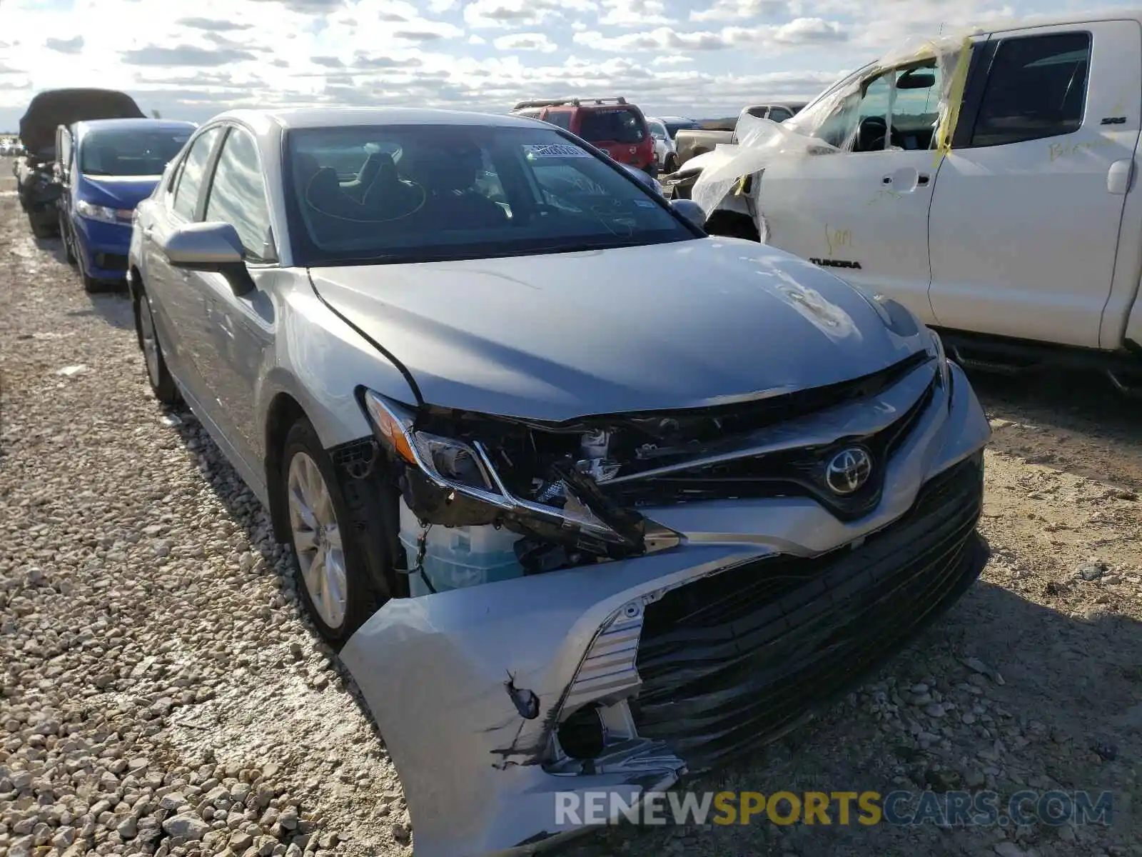 1 Photograph of a damaged car 4T1C11AK8LU390886 TOYOTA CAMRY 2020