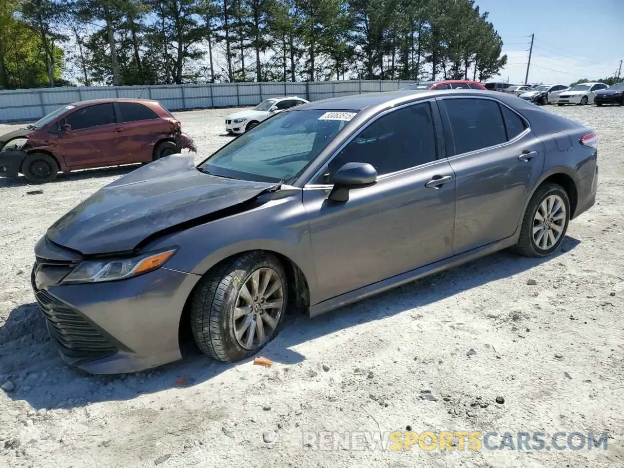 1 Photograph of a damaged car 4T1C11AK8LU500402 TOYOTA CAMRY 2020