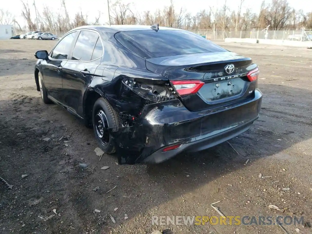 3 Photograph of a damaged car 4T1C11AK8LU502702 TOYOTA CAMRY 2020