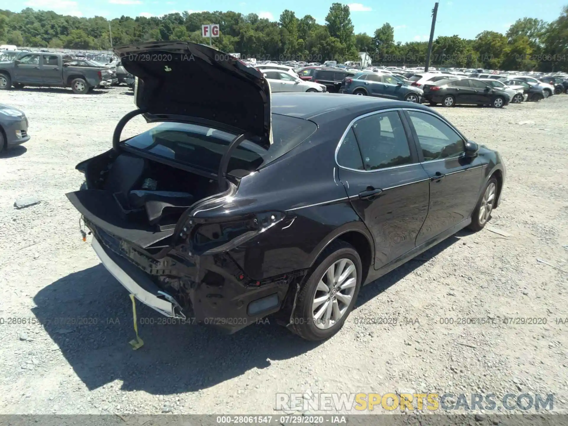 4 Photograph of a damaged car 4T1C11AK8LU896766 TOYOTA CAMRY 2020