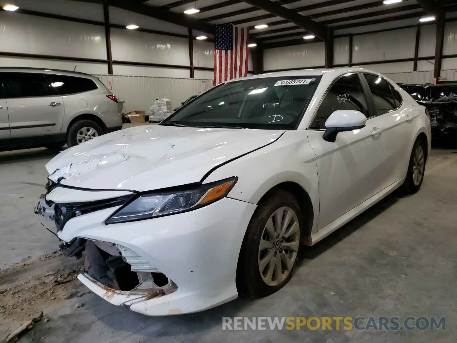 2 Photograph of a damaged car 4T1C11AK8LU903229 TOYOTA CAMRY 2020