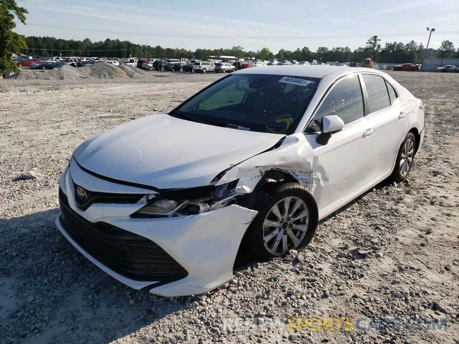 2 Photograph of a damaged car 4T1C11AK8LU920130 TOYOTA CAMRY 2020