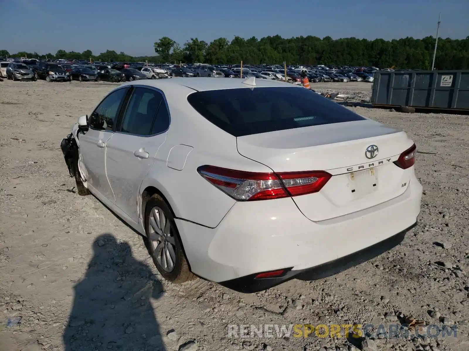 3 Photograph of a damaged car 4T1C11AK8LU920130 TOYOTA CAMRY 2020