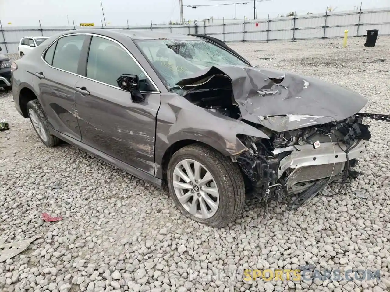 1 Photograph of a damaged car 4T1C11AK8LU921858 TOYOTA CAMRY 2020