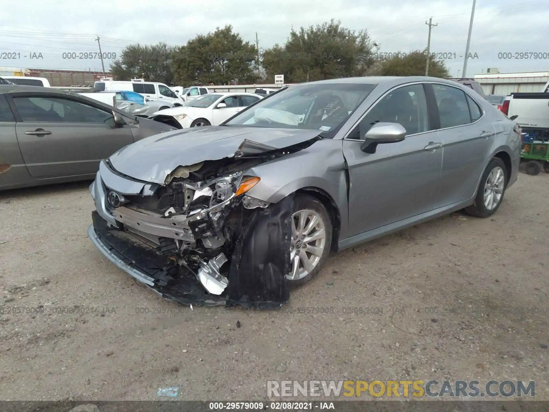 2 Photograph of a damaged car 4T1C11AK8LU928468 TOYOTA CAMRY 2020