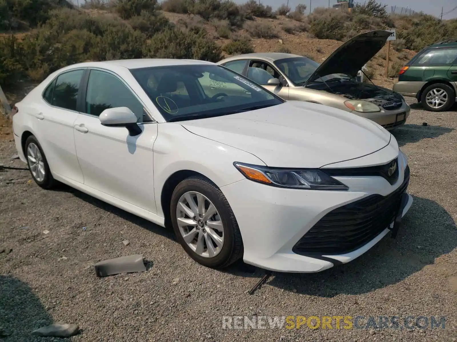 1 Photograph of a damaged car 4T1C11AK8LU929927 TOYOTA CAMRY 2020