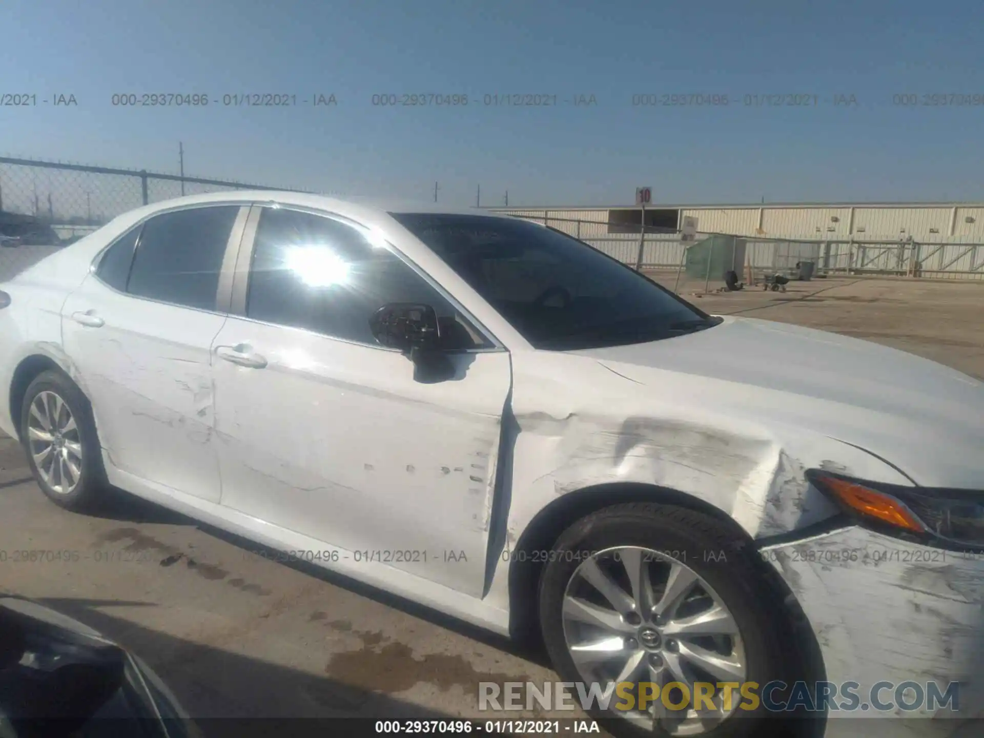 6 Photograph of a damaged car 4T1C11AK8LU930382 TOYOTA CAMRY 2020