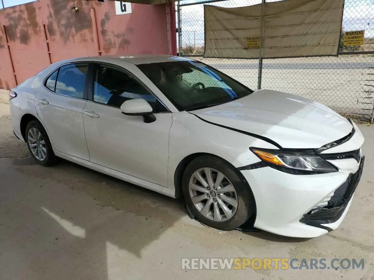 4 Photograph of a damaged car 4T1C11AK8LU931287 TOYOTA CAMRY 2020