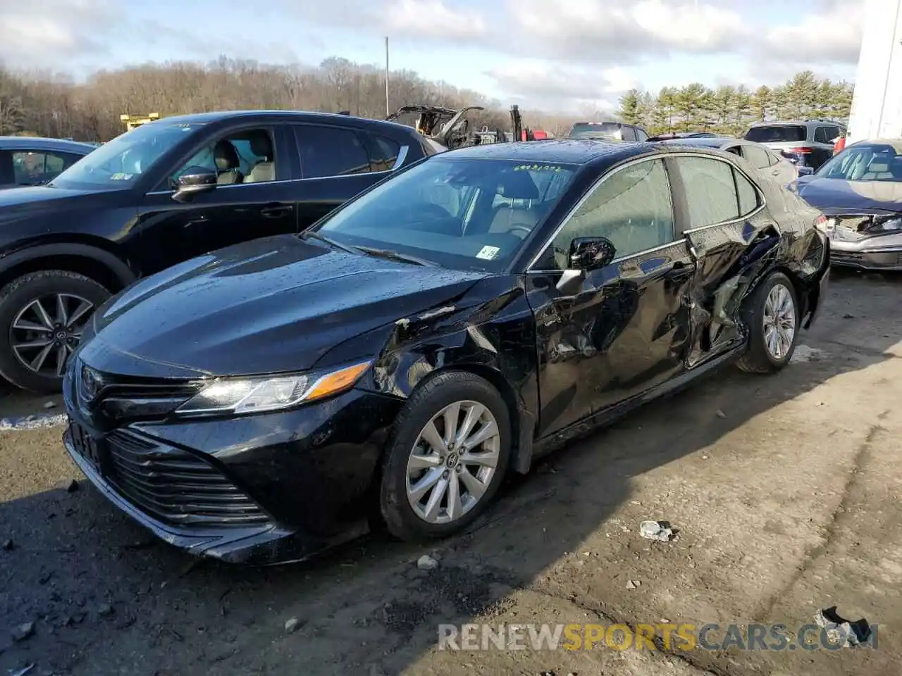 1 Photograph of a damaged car 4T1C11AK8LU938773 TOYOTA CAMRY 2020