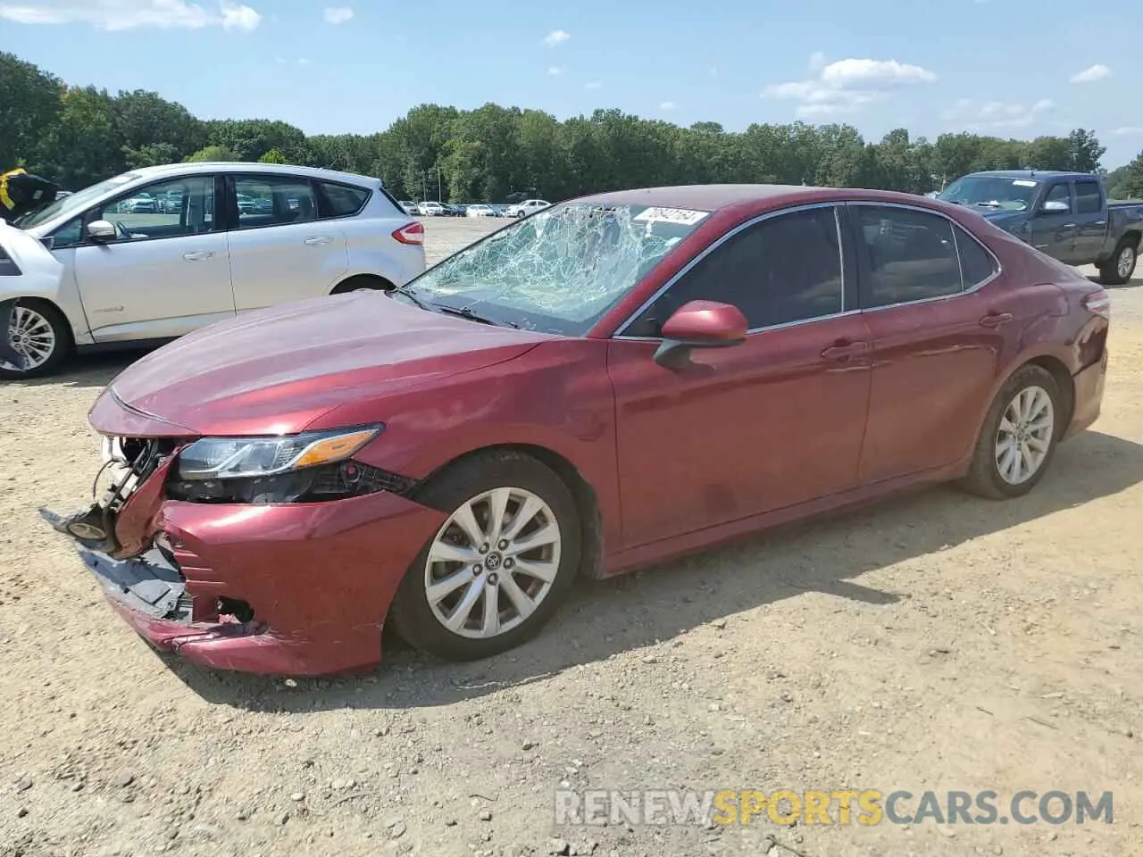 1 Photograph of a damaged car 4T1C11AK8LU944038 TOYOTA CAMRY 2020