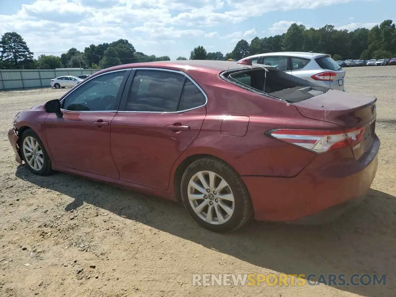 2 Photograph of a damaged car 4T1C11AK8LU944038 TOYOTA CAMRY 2020
