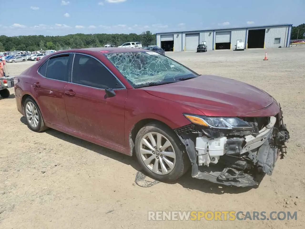 4 Photograph of a damaged car 4T1C11AK8LU944038 TOYOTA CAMRY 2020