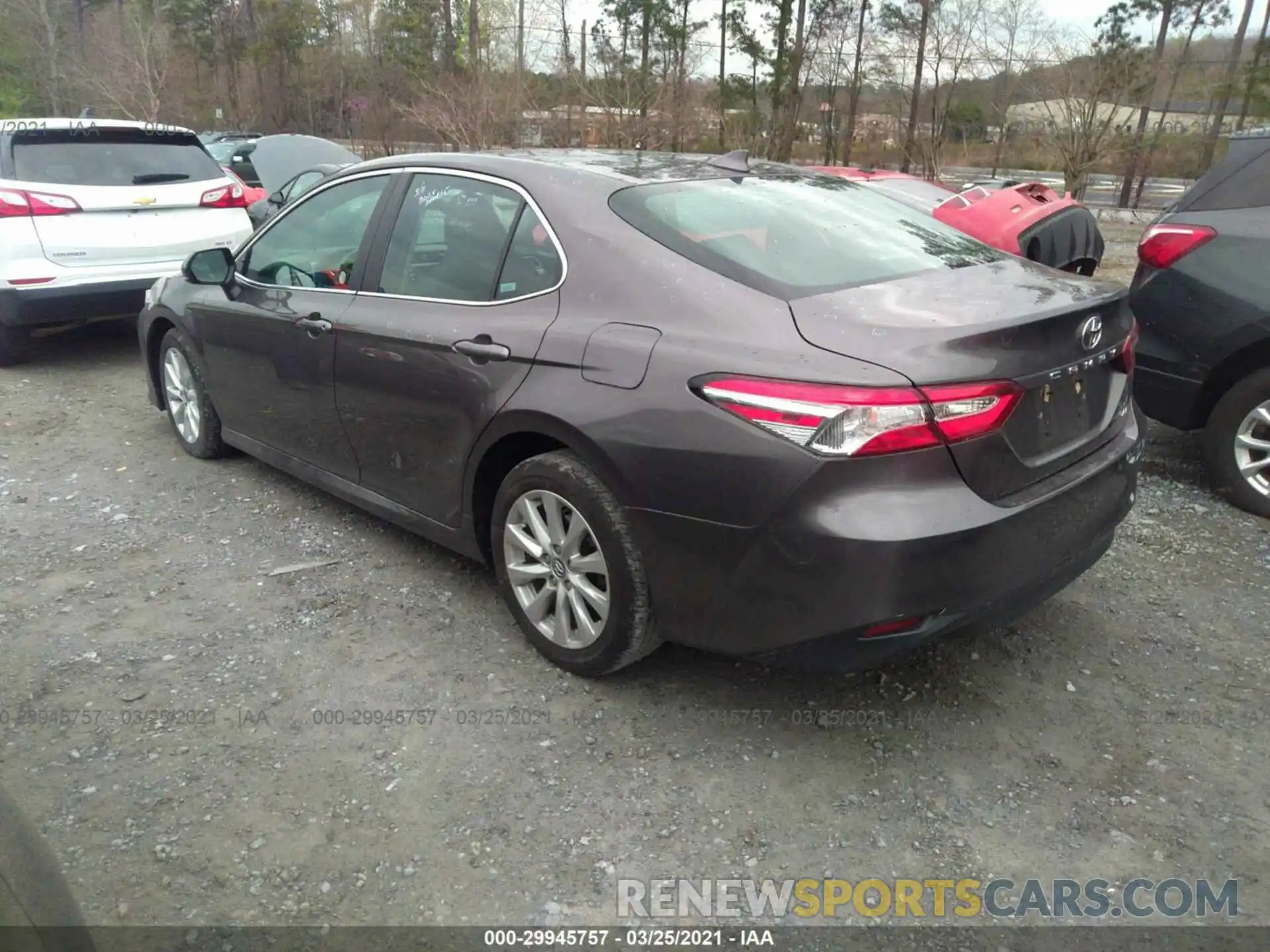 3 Photograph of a damaged car 4T1C11AK8LU944203 TOYOTA CAMRY 2020