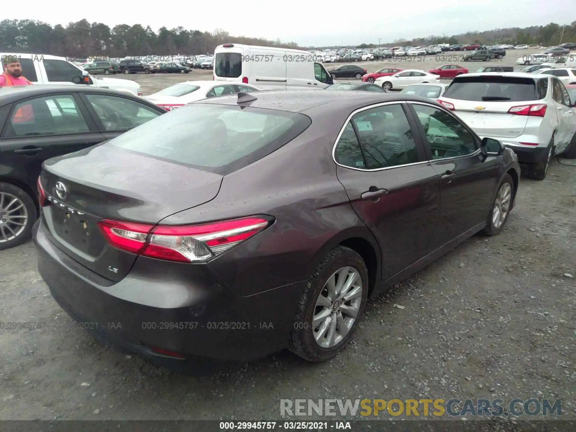 4 Photograph of a damaged car 4T1C11AK8LU944203 TOYOTA CAMRY 2020