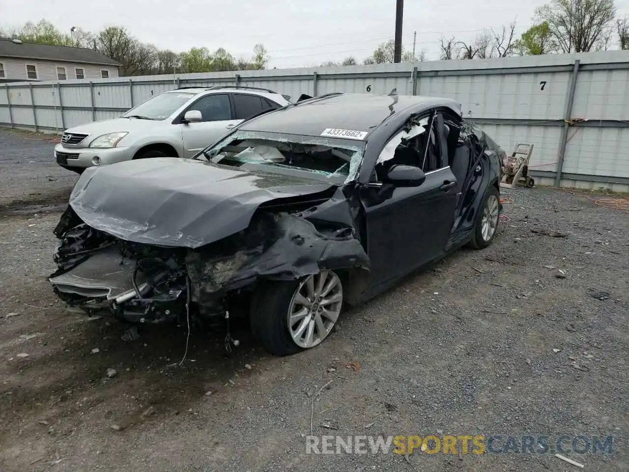 2 Photograph of a damaged car 4T1C11AK8LU951393 TOYOTA CAMRY 2020