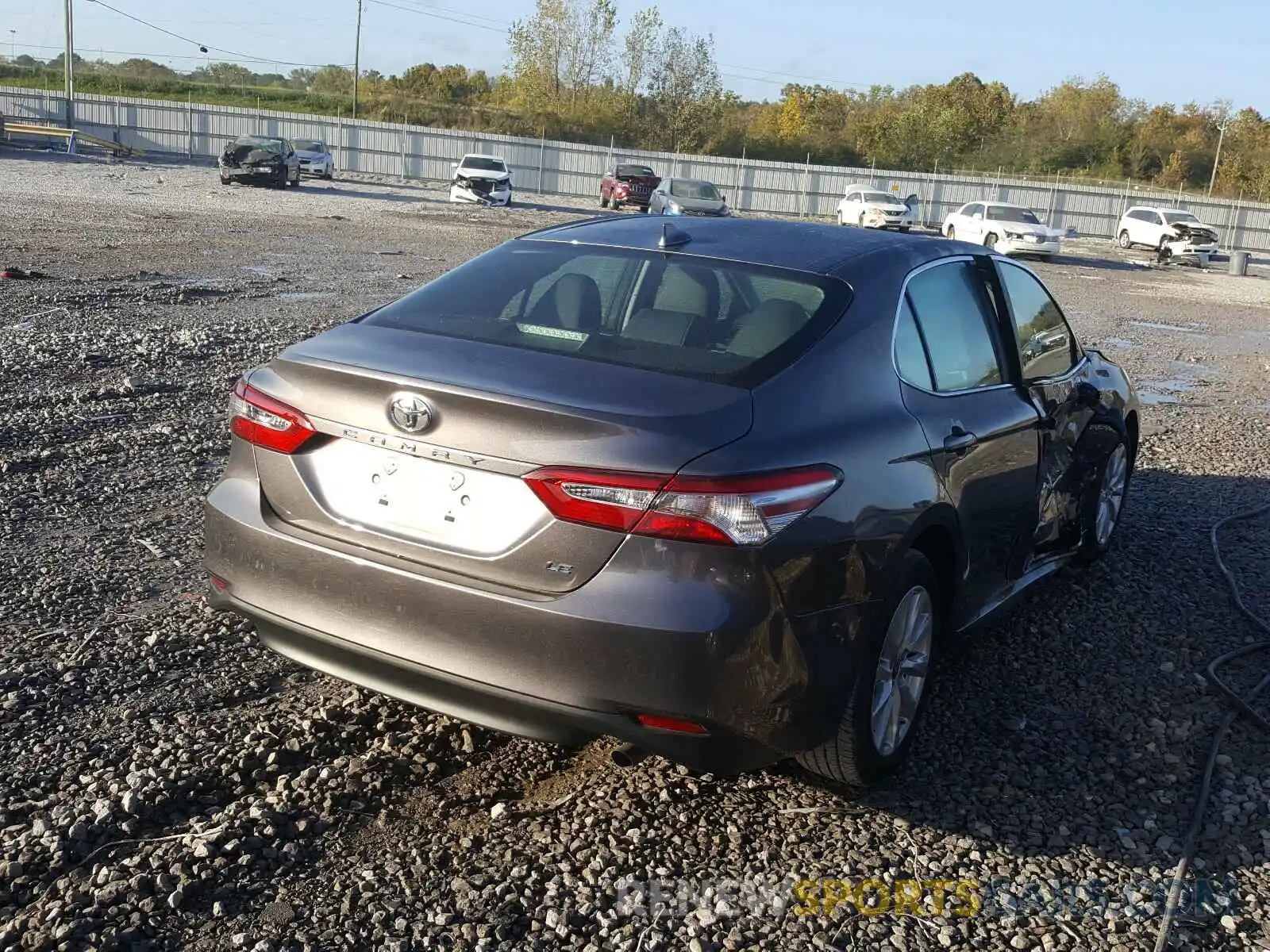 4 Photograph of a damaged car 4T1C11AK8LU954942 TOYOTA CAMRY 2020