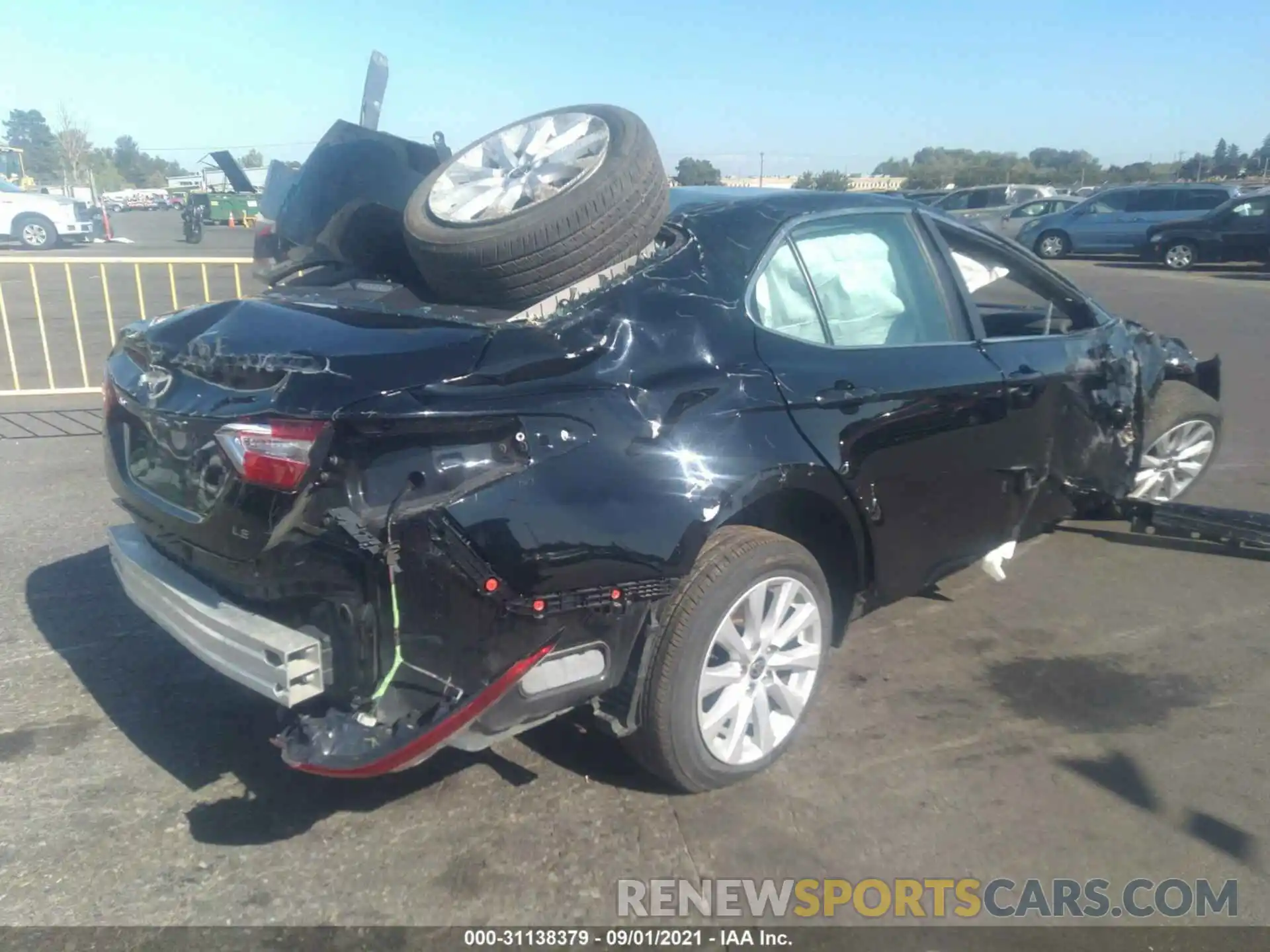 4 Photograph of a damaged car 4T1C11AK8LU979789 TOYOTA CAMRY 2020