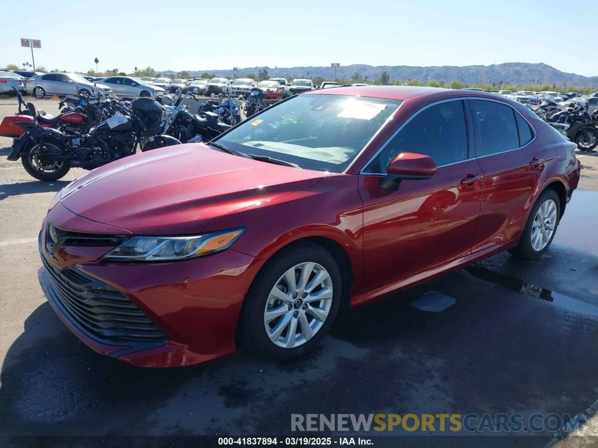 2 Photograph of a damaged car 4T1C11AK9LU311063 TOYOTA CAMRY 2020