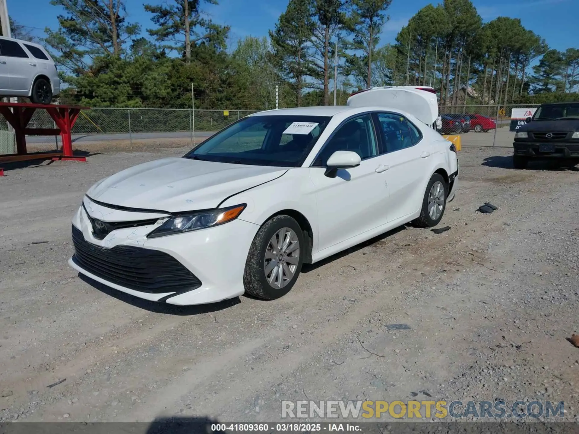 2 Photograph of a damaged car 4T1C11AK9LU315906 TOYOTA CAMRY 2020