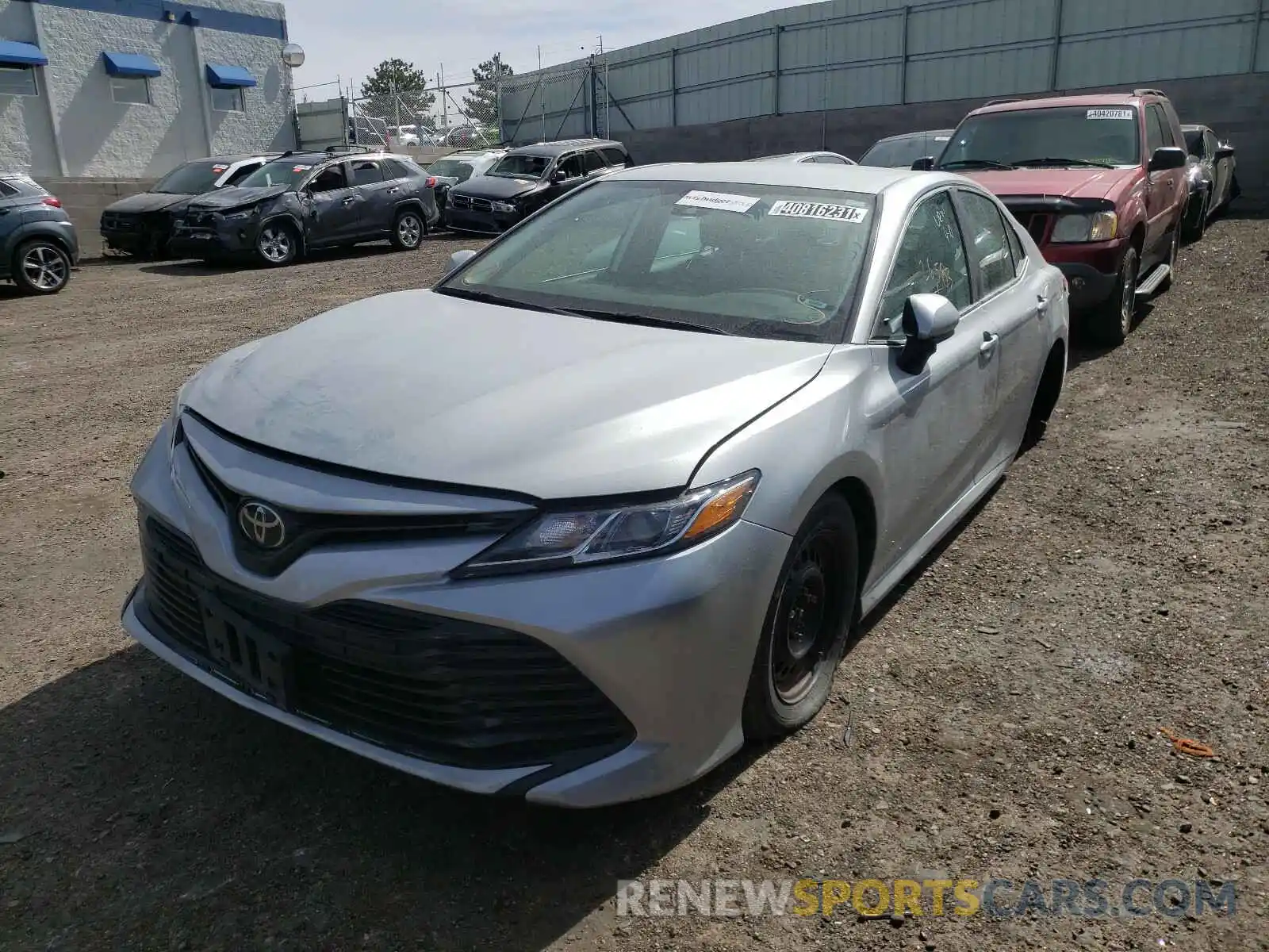 2 Photograph of a damaged car 4T1C11AK9LU332088 TOYOTA CAMRY 2020