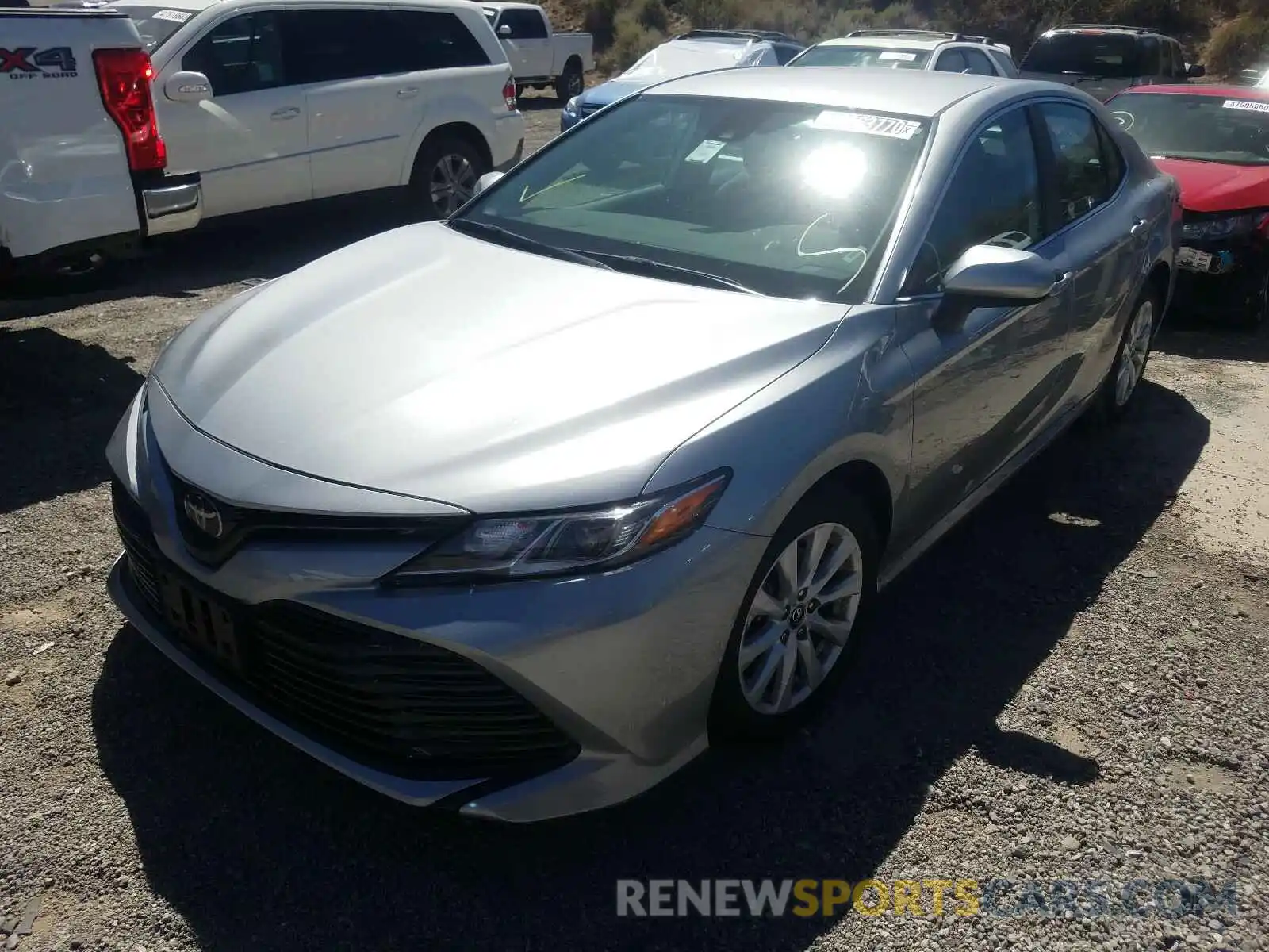 2 Photograph of a damaged car 4T1C11AK9LU332186 TOYOTA CAMRY 2020