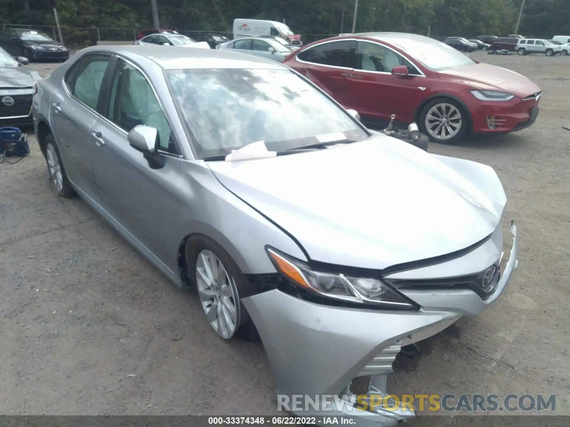 1 Photograph of a damaged car 4T1C11AK9LU337159 TOYOTA CAMRY 2020