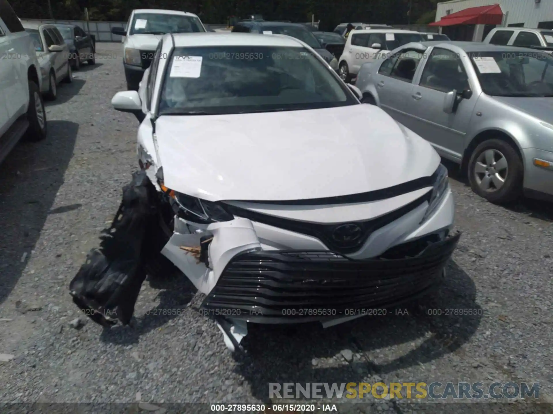 6 Photograph of a damaged car 4T1C11AK9LU342720 TOYOTA CAMRY 2020